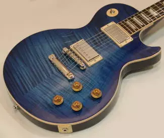 Les Paul Axcess Electric Guitar w/Stop Bar - Translucent Blue